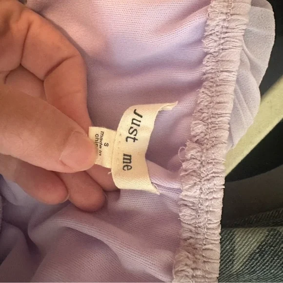 Red Dress Boutique Lavender Ruffle Dress - Picture 2 of 4